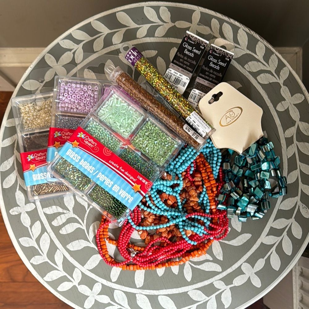 Colorful Bead Collection for Crafting
